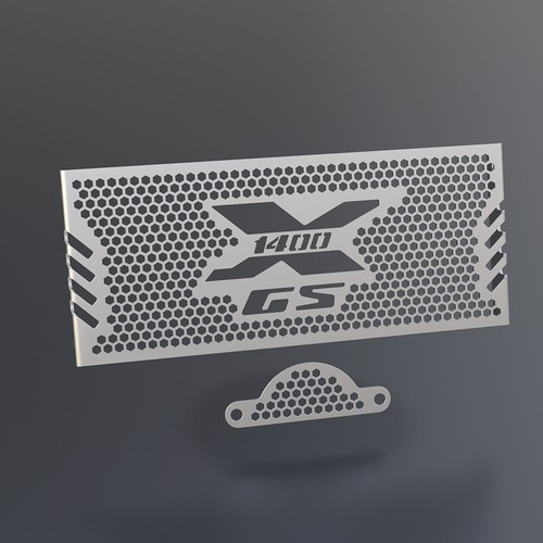 Motorcycle radiator guard - motorcycle, fan