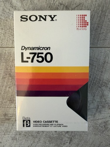 Sony betamax 750 - sony, l-750