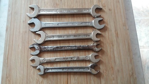 Vintage spanners various sizes - vintage,