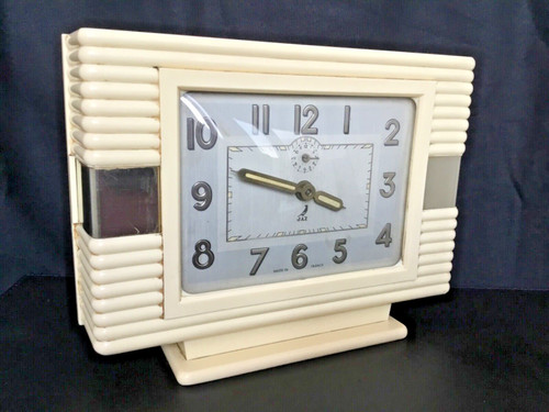 French art deco jaz clock - art,