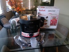 Tefal Turbo Cuisine Multi Cooker 4.8L Pressure Cooker 10 in 1 - Black CY754840