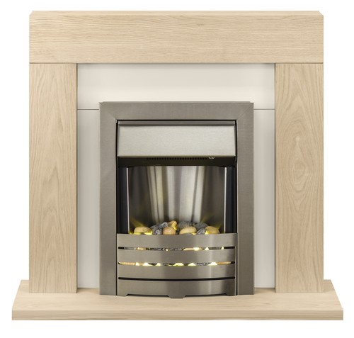 Adam malmo fireplace oak - adam, in