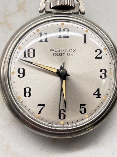 Vintage westclox pocket ben - westclox,