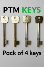 4 x Radar Keys for UK Disabled
