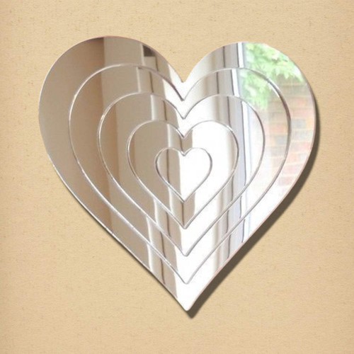 Heart infinity mirror - heart,