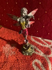 fairy figurine ornament, metal