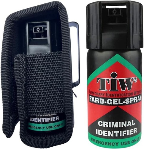 Farb gel spray with - spray, heavy-duty