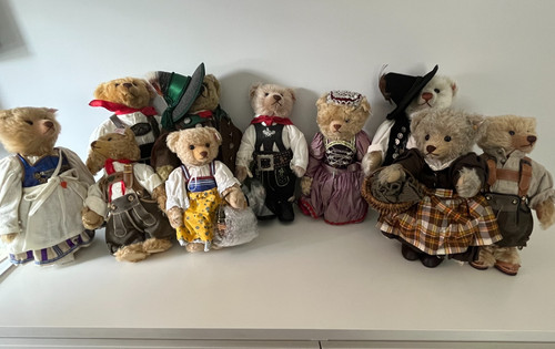 Rare steiff bavarian wedding - rare,