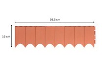 Garden Fencing Border 5.9m /