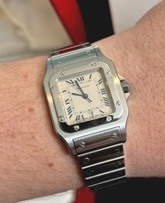 Cartier Santos 1564 Watch - Excellent Condition with original box. 