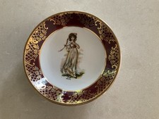 Royal Falcon Ware Decorative Trinket Dish or Butter Pat “Pinky” by Lawrence VGC