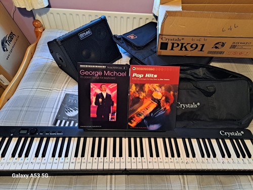 Crystals folding piano - crystals,