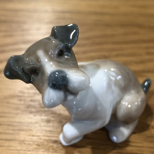 Lladro miniature terrier dog - ,