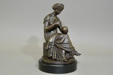 Antique bronzed figure of a