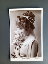 Miss Billie Burke early Photo Postcard actress beautiful hair & glamour pose