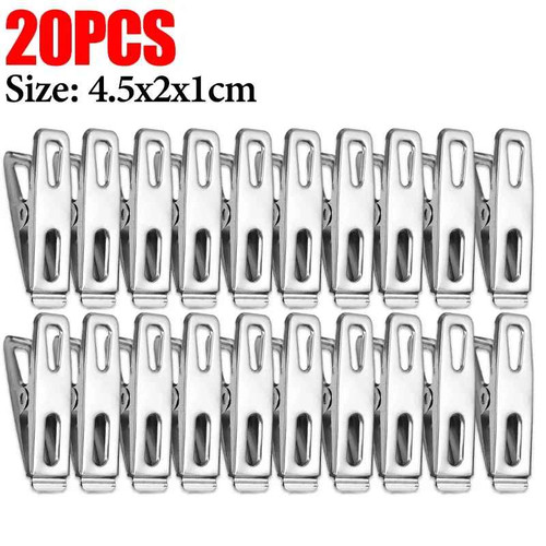 200pcs stainless steel - 20/200pcs,