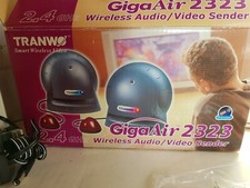 TRANWO GigaAir 2323 Wireless Audio Video AV Sender 2.4ghz