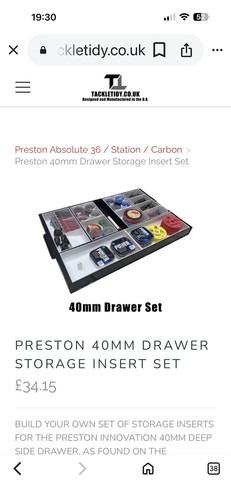 Preston absolute tackle tide - preston,