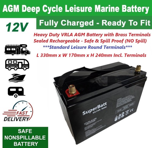 Agm deep cycle leisure - agm,