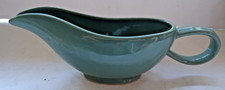 Denby Manor Green Gravy/Sauce Boat - made between 1938 and 1983
