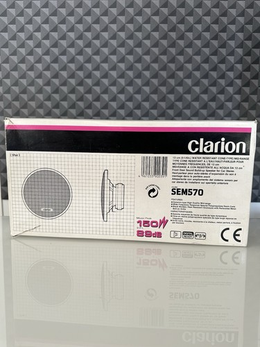 Vintage clarion sem570 13cm - sem570,