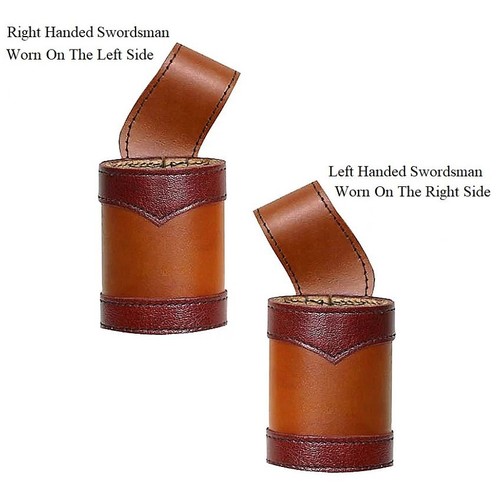 Quality leather sword holder - sword,