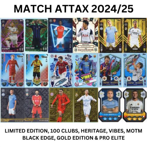 Match attax 2025 - match, limited