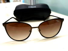 VOGUE LADIES SUNGLASSES VO4002-S MATTE BROWN /BRONZE - NEW IN BOX WITH CLOTH