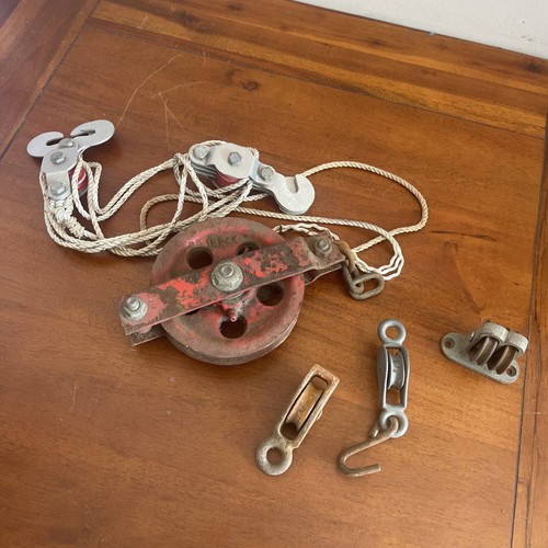 Heavy duty metal gin wheel - duty,