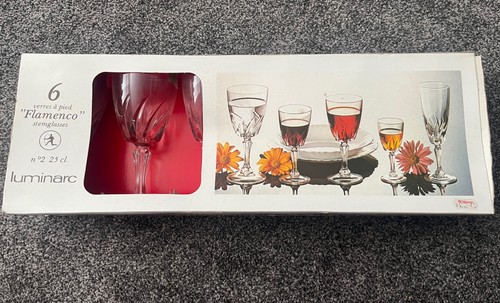 Vintage luminarc glasses - vintage, 6
