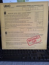 UB40 SIGNING OFF 1980 GRADUATE