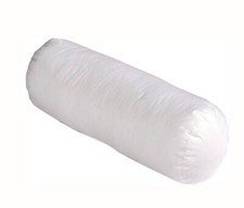 Round Shape White Bolster