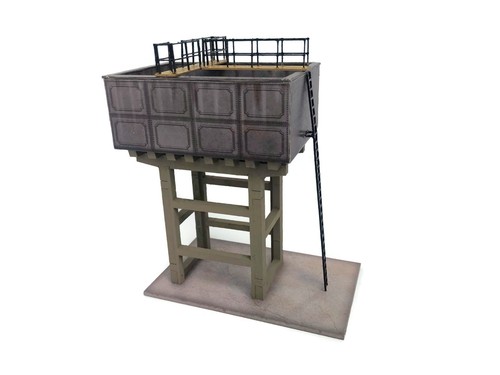 Laser cut water tower kit - cut,