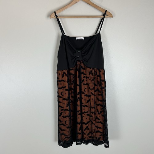 Bats dress size pinup - dress, xl