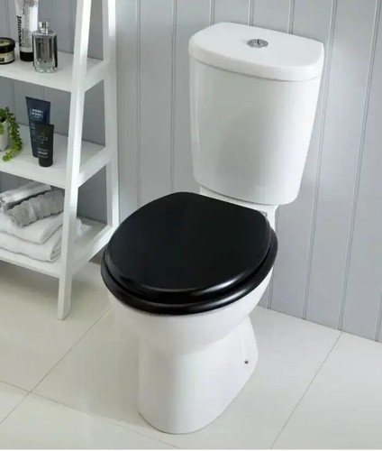Universal black toilet - universal,