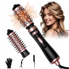 Hair Dryer Brush Auto-Rotating Hot Air Spin Curling Straightening Styling 3 In 1