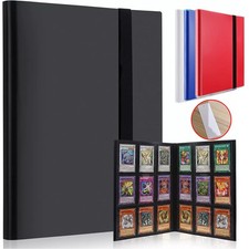 Trading Cards Album Folder 360 Pockets Card Binder Holder Game Card Sleeves Case