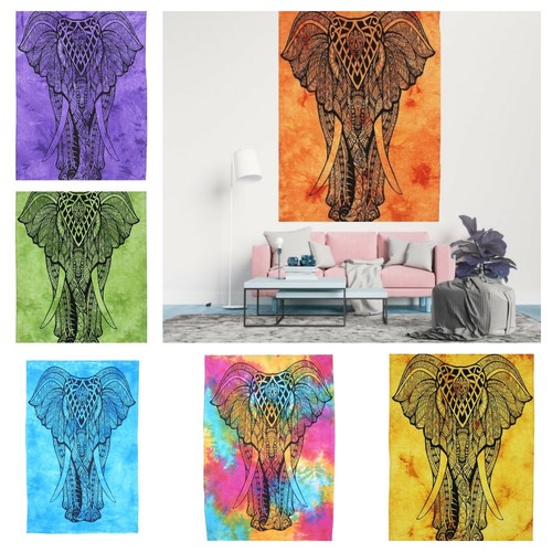Elephant wall hanging tapestry - wall,