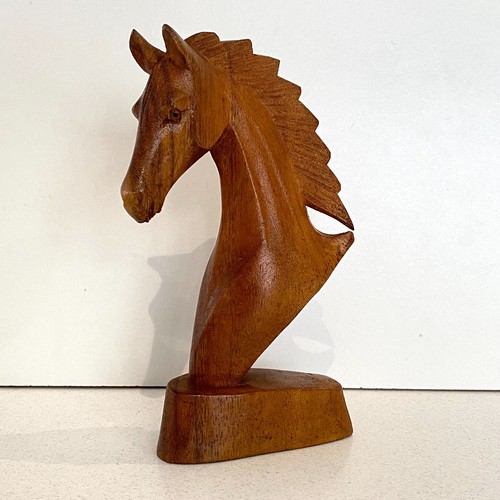 Horse wood carving - horse,