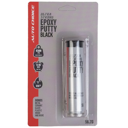 Black epoxy putty - putty, stick