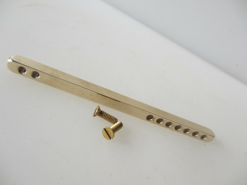 Brass door handle spindle bar - door,