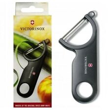 Victorinox Ergo Black Ultimate Peeler Swiss Made St Steel Potato Vegetable knife