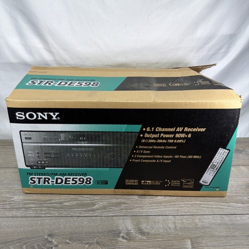 Sony strde598 stereo - strde598, am