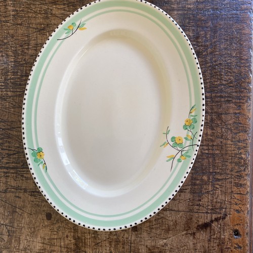 Vintage ceramic woods - vintage, ivory