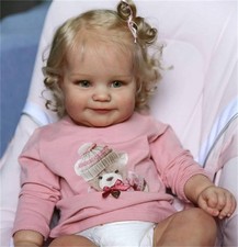 Zero pam Life Like 20 Inch 50 cm Reborn Dolls Girl with Blonde Hair, Realistic 