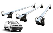 Van Roof Rack 3 Bars for New PEUGEOT PARTNER Mk3 (2018-onward) TITAN WorkReady