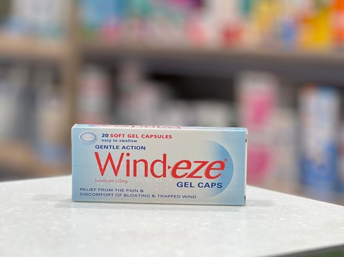 Wind eze gel - caps, trapped
