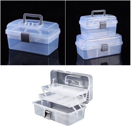 Foldable nail tool box storage - foldable,