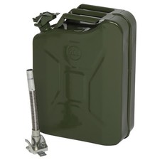 20L Metal Jerry Can Car Storage Fuel Petrol Diesel Oil Container With Free Spout