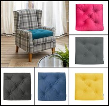 50cm Armchair Booster Cushion Suede Seat Pad Riser Cushion For Elderly Adults